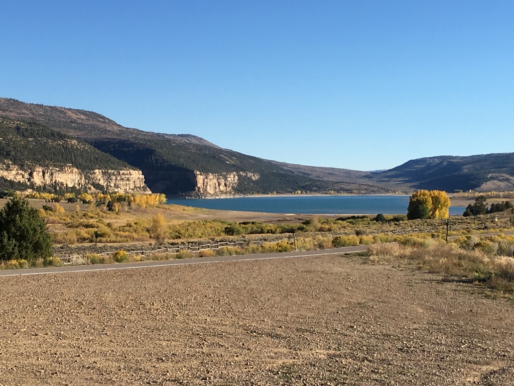 The beautiful reservoir